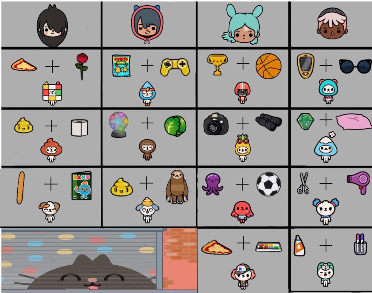 Крафты крампетов в тока бока