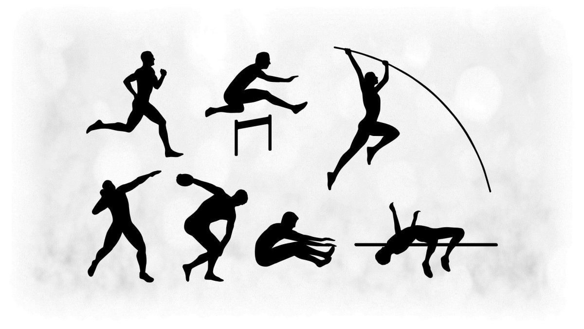 Многоборье силуэт