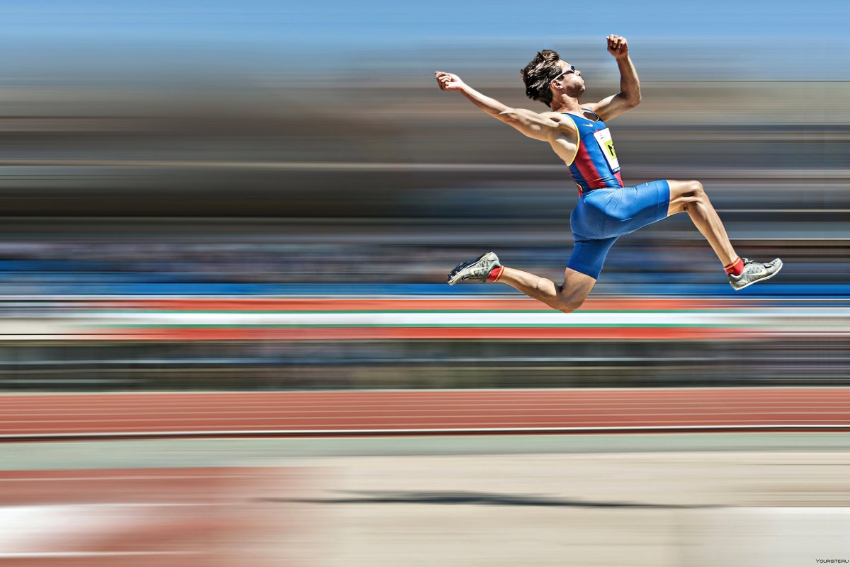 Лёгкая атлетика прыжки в длину