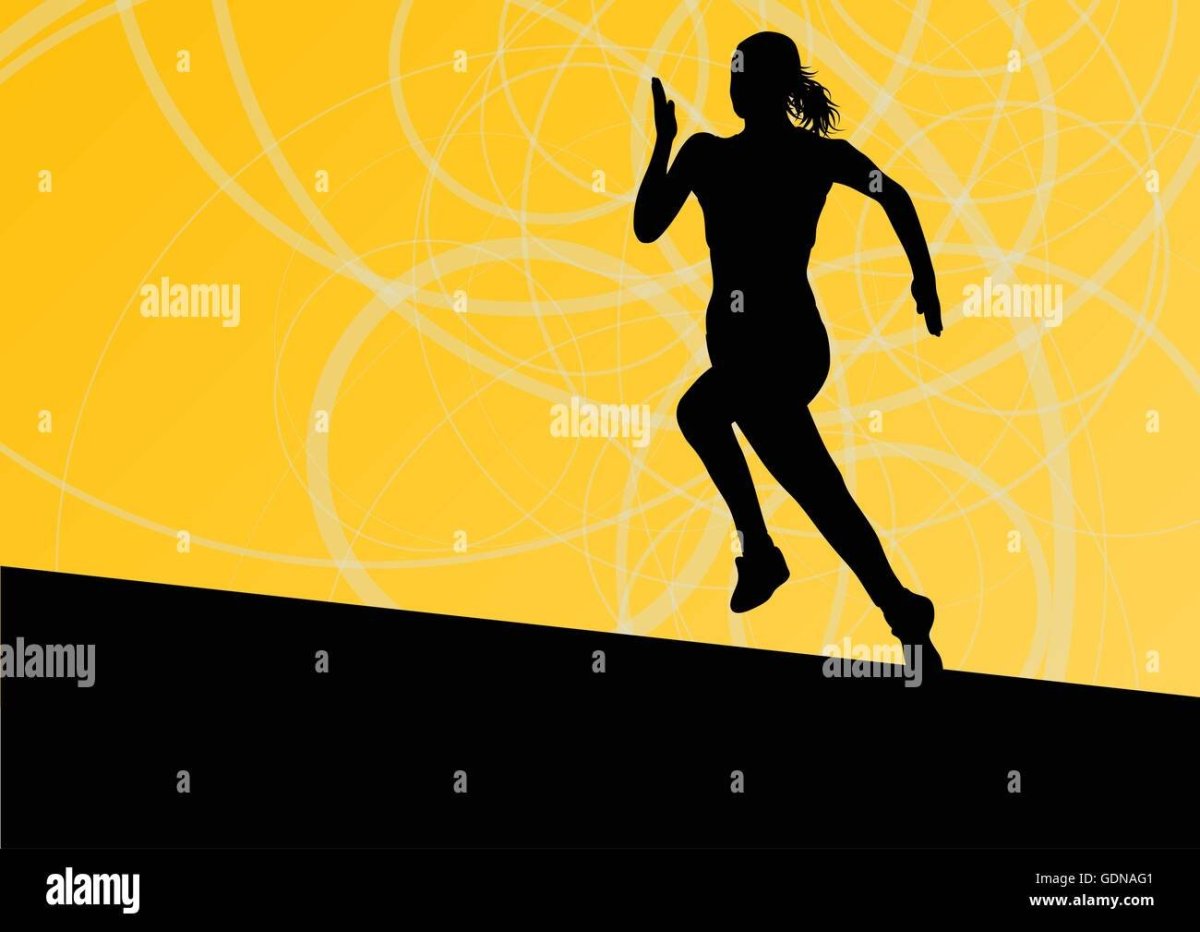 Спорт бег вектор