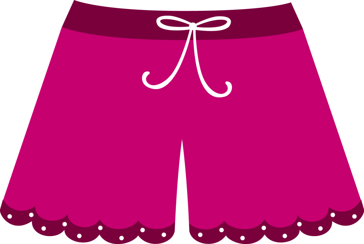 Пляжные шорты рисунок