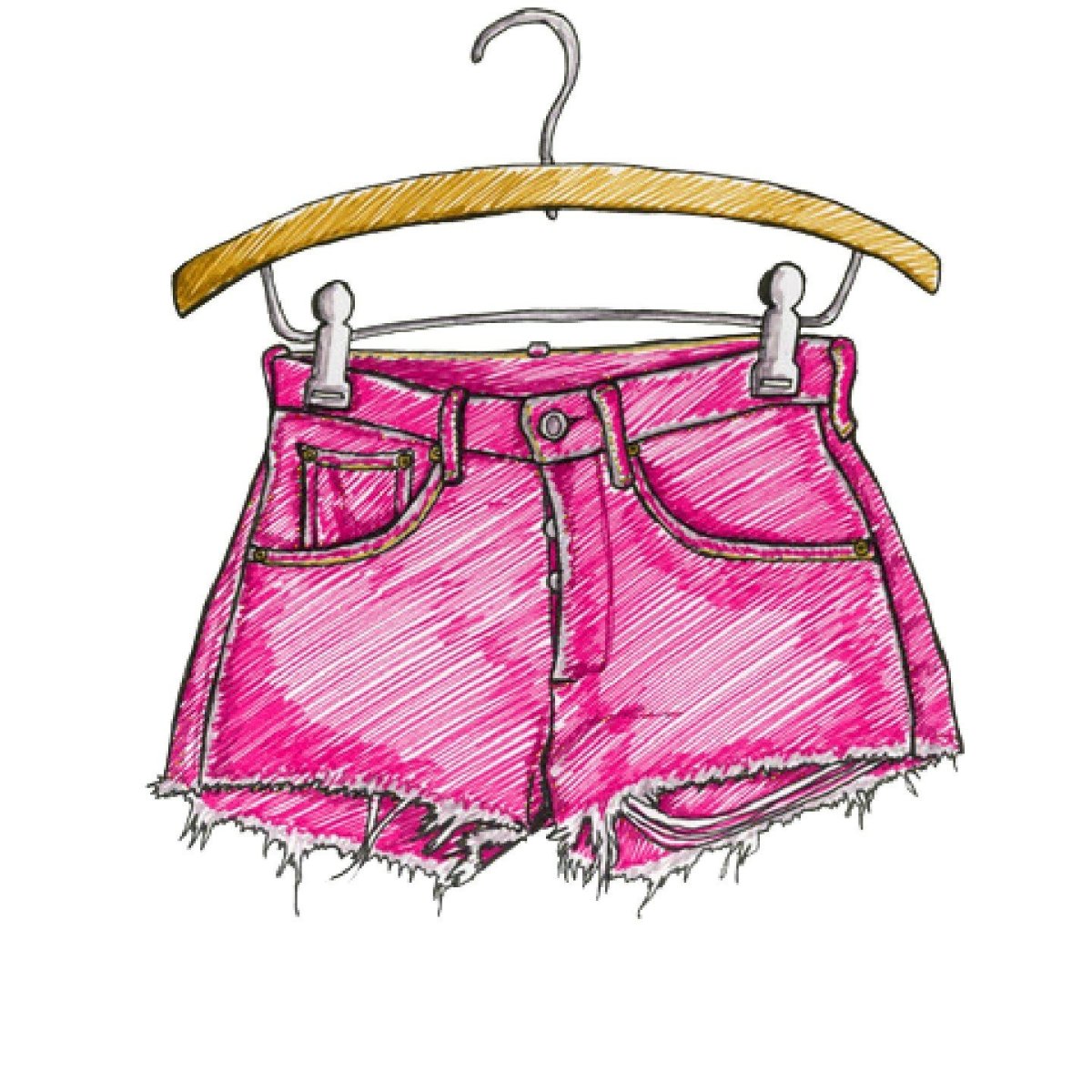 Шорты рисунок без фона