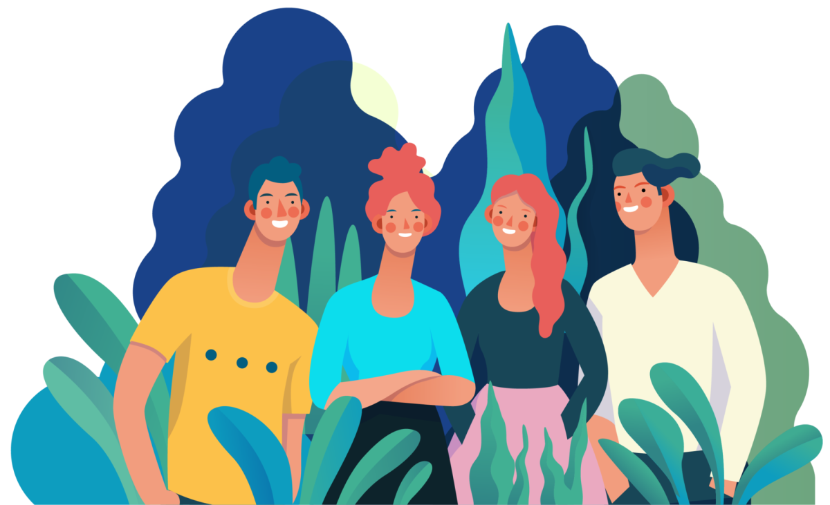 Молодежь иллюстрация