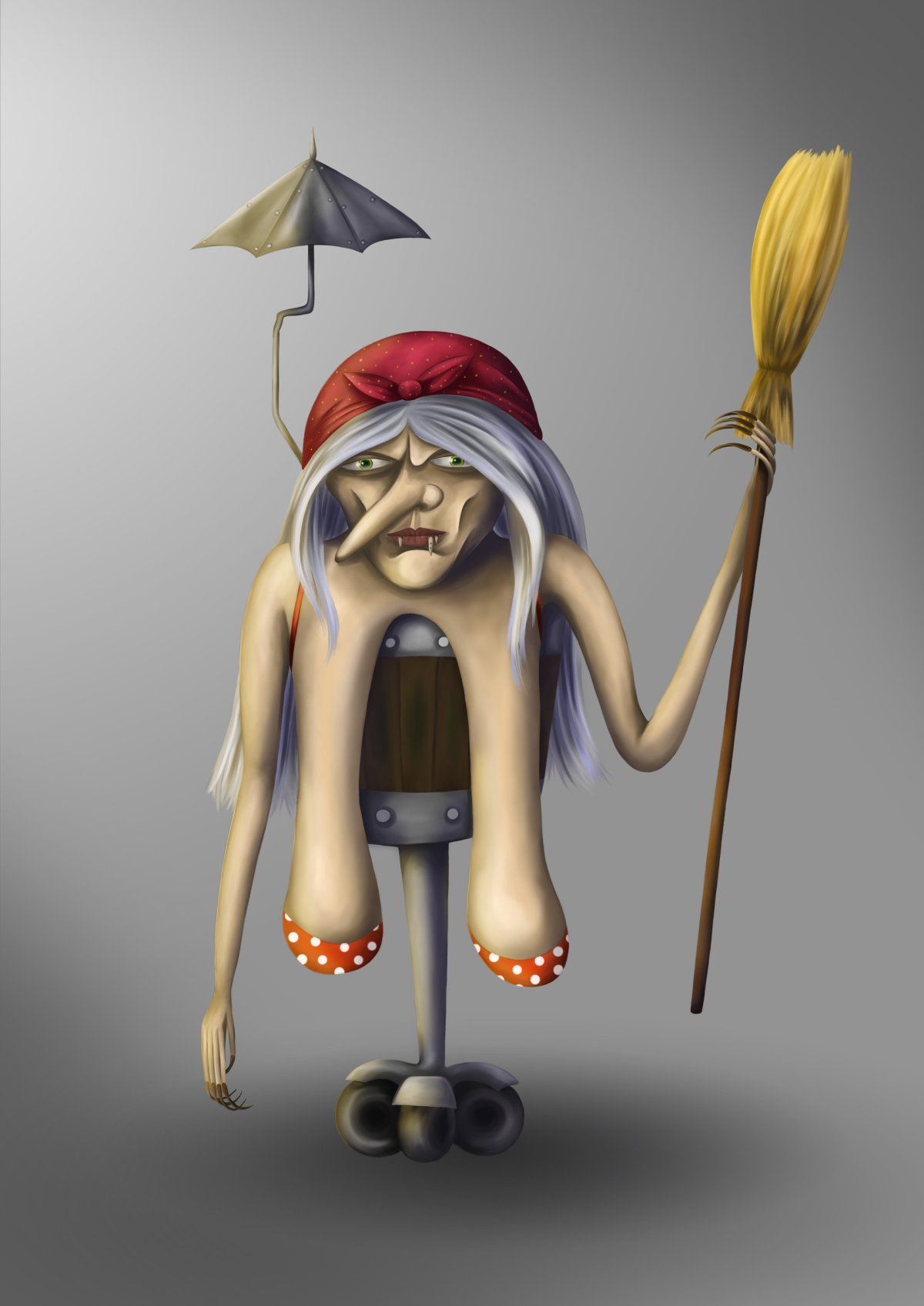 Летающая ведьма