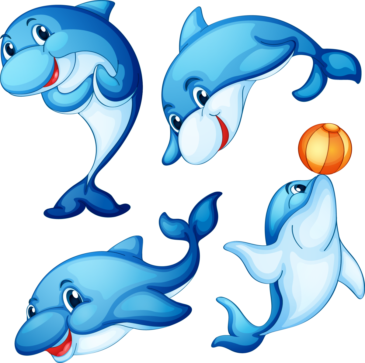 Дельфин картинка для детей