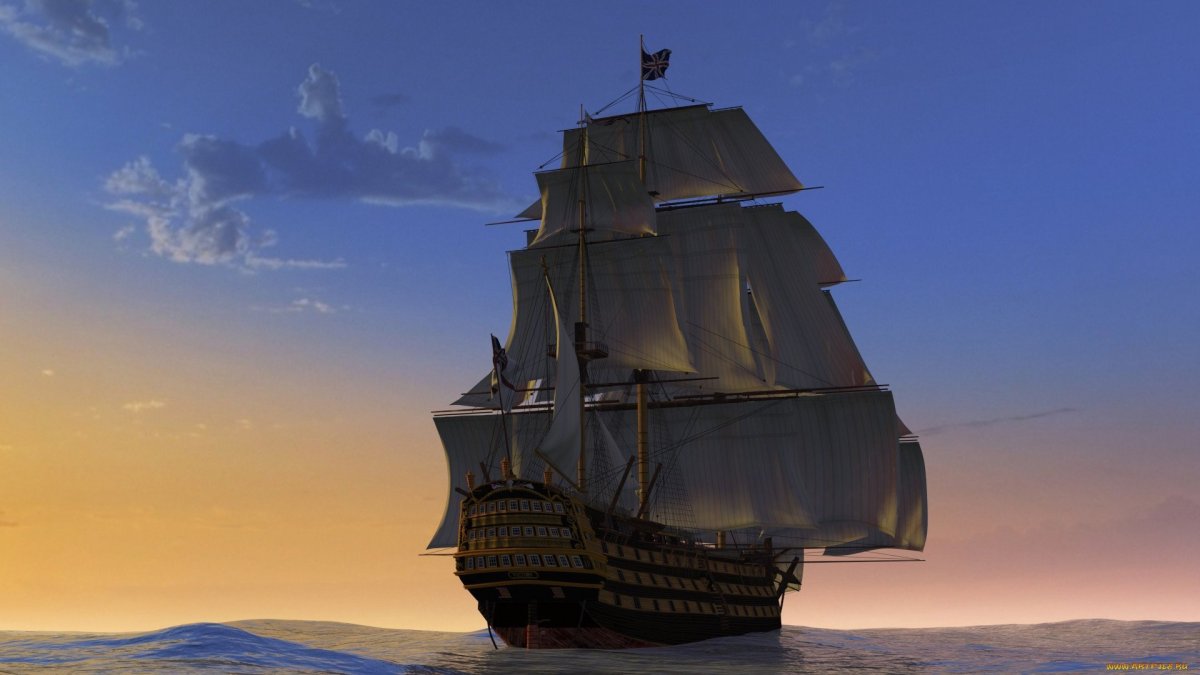 Мановар корабль