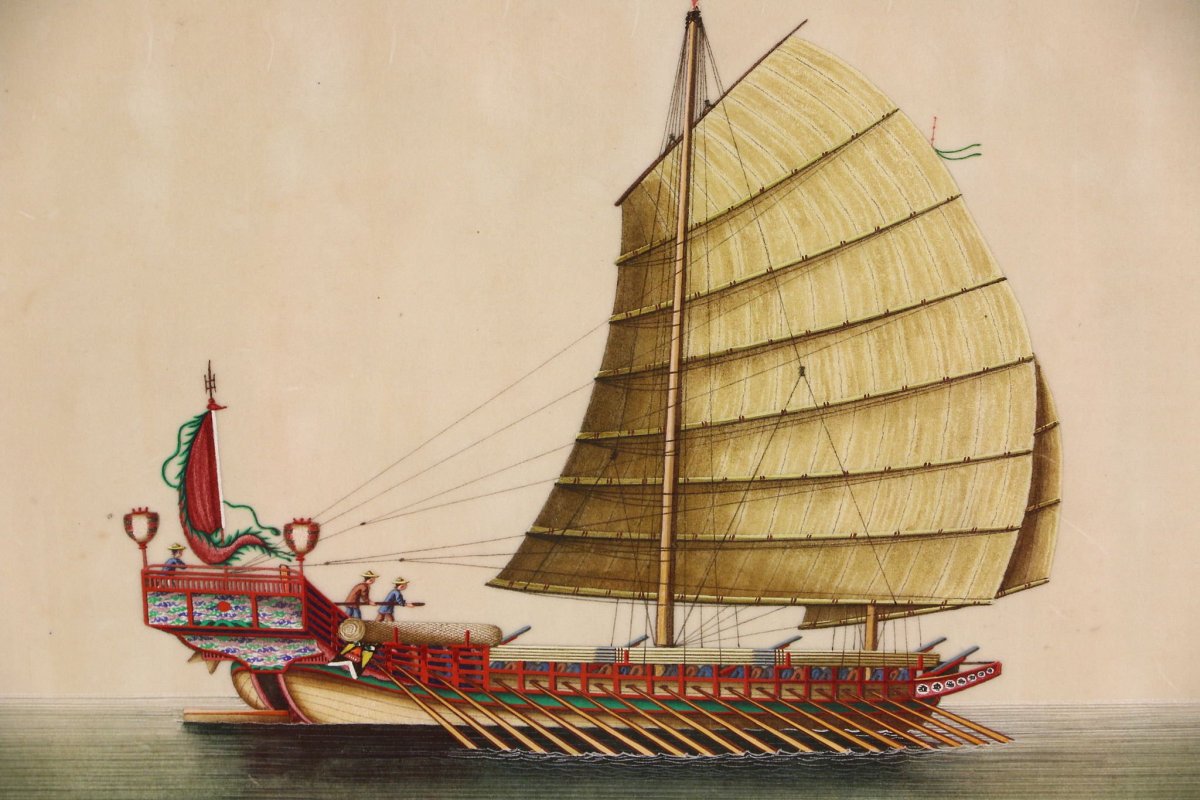 Древнекитайская Джонка