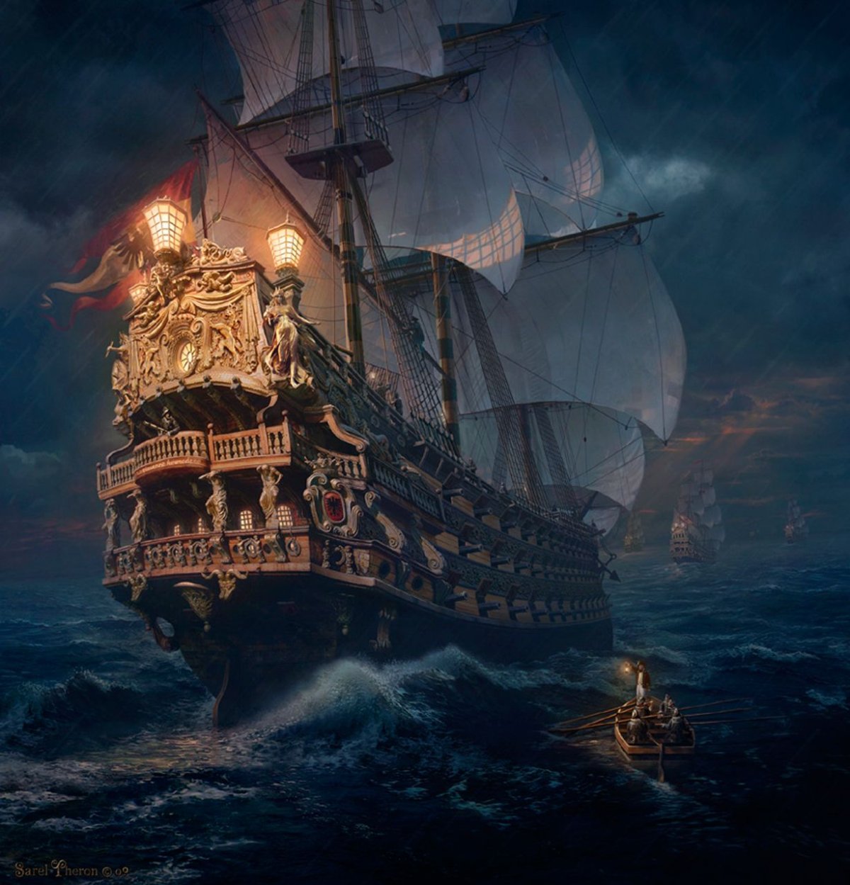 Сарел Терон картины