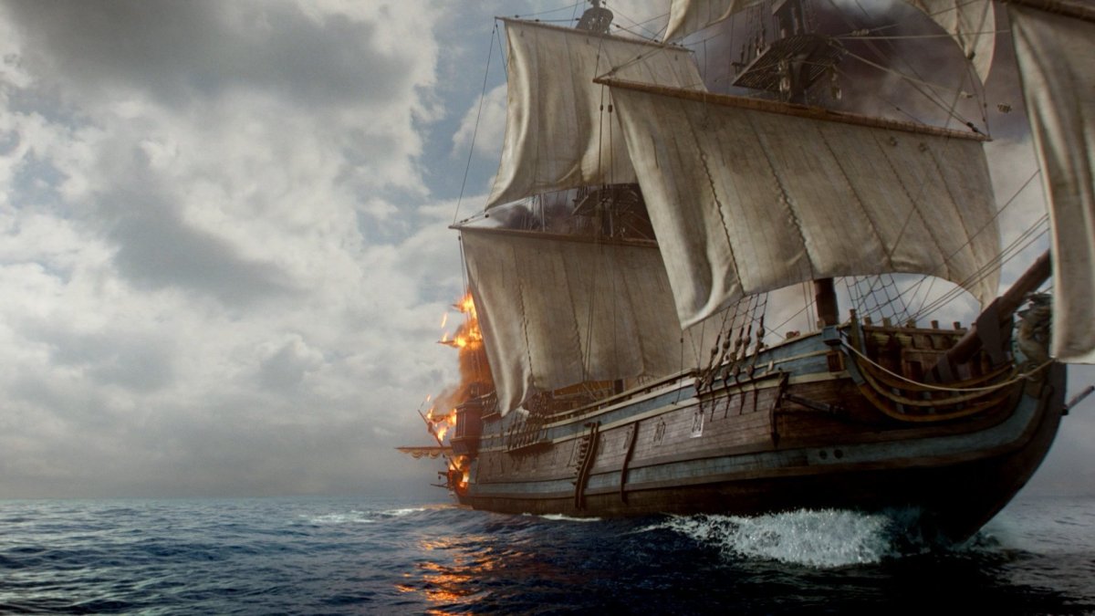 Летучий голландец корабль Галеон