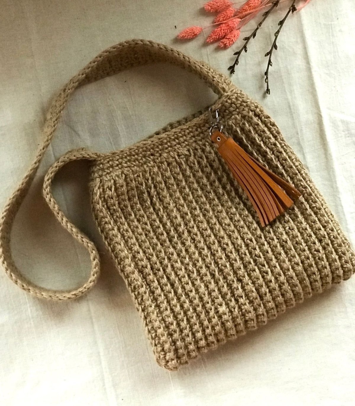 Сумка вязаная