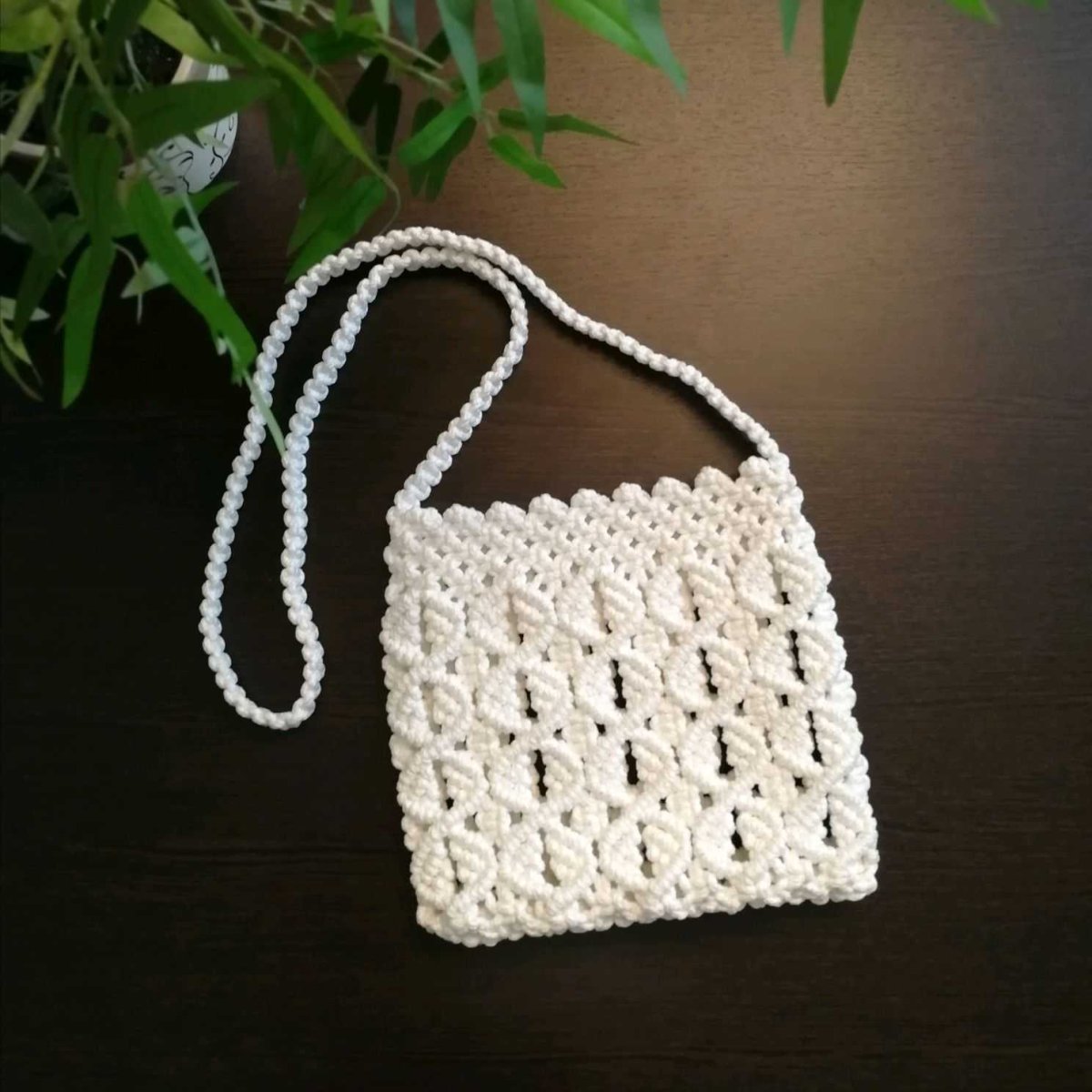 Сумка тоут вязаная крючком