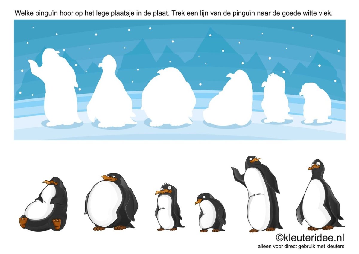 Задания с пингвинами