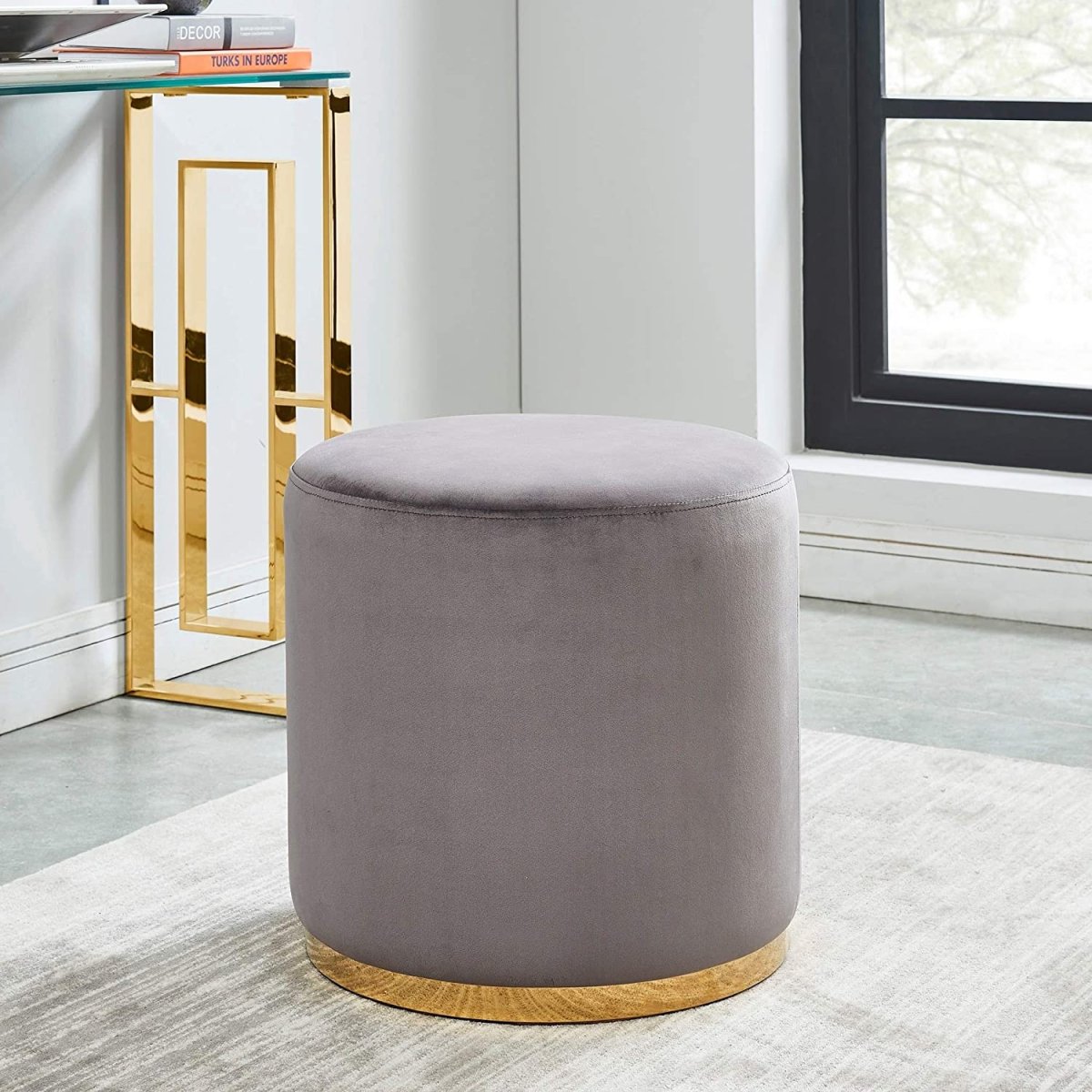 Пуф Hemlock Ottoman Velvet