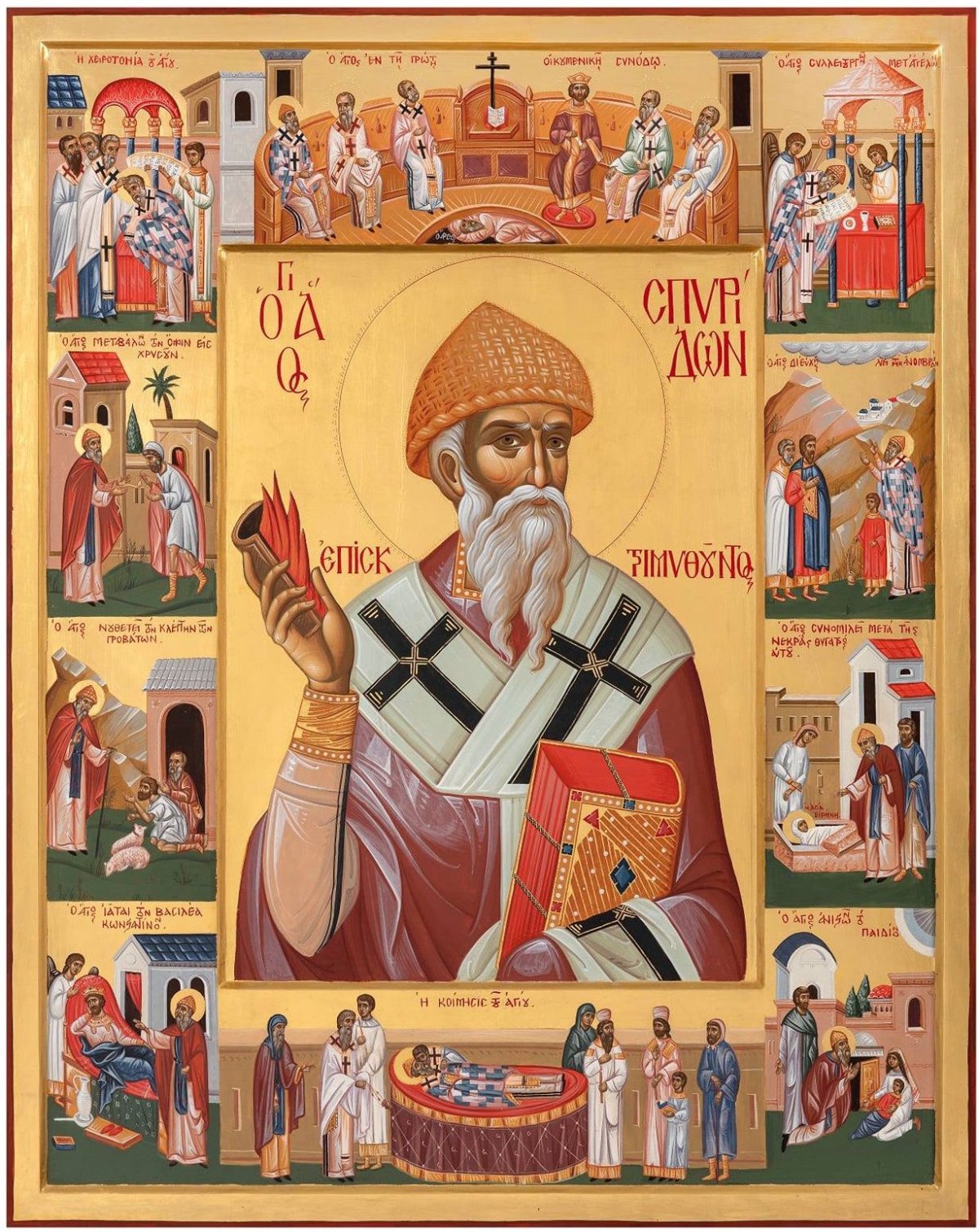 Мощевик святителя Спиридона Тримифунтского