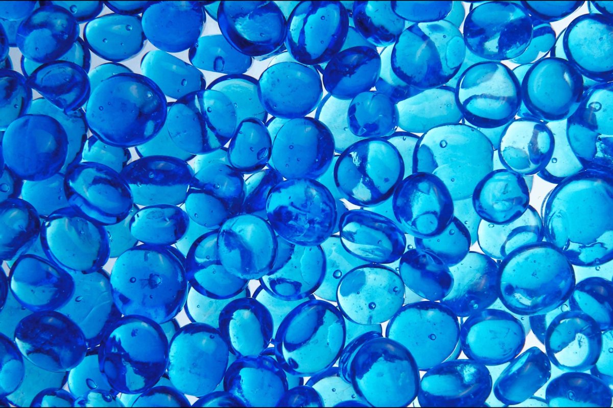 Красивый синий