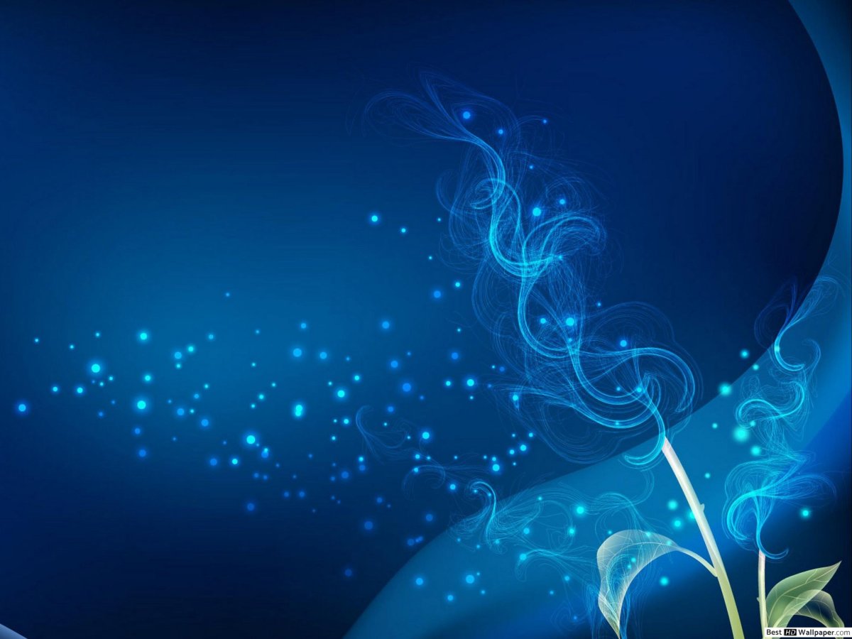 Голубая абстракция