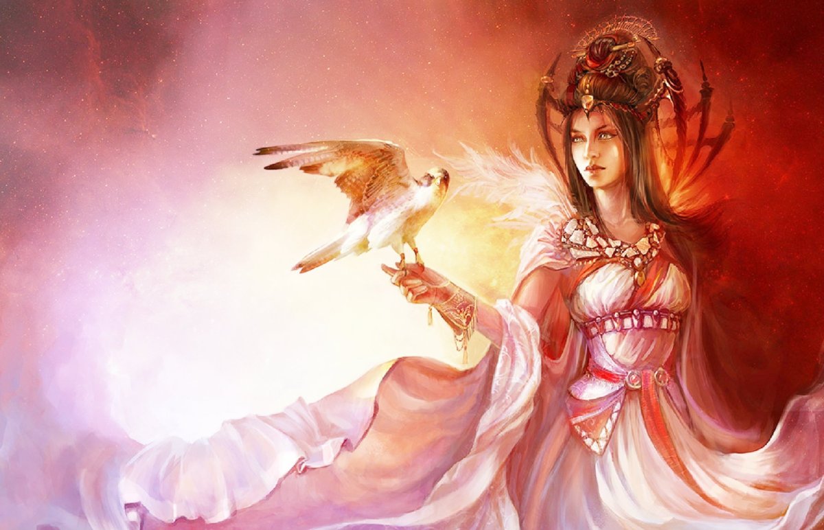 Богиня Ника арт