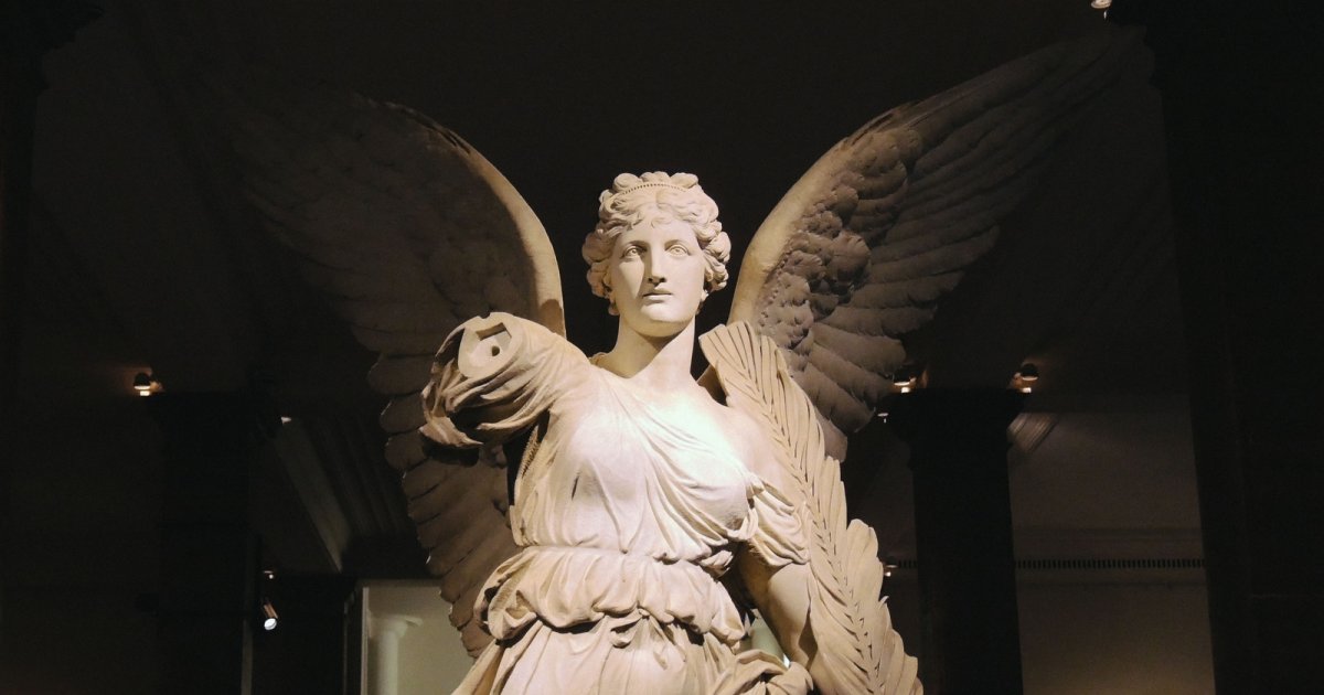 Богиня Ника в Эрмитаже