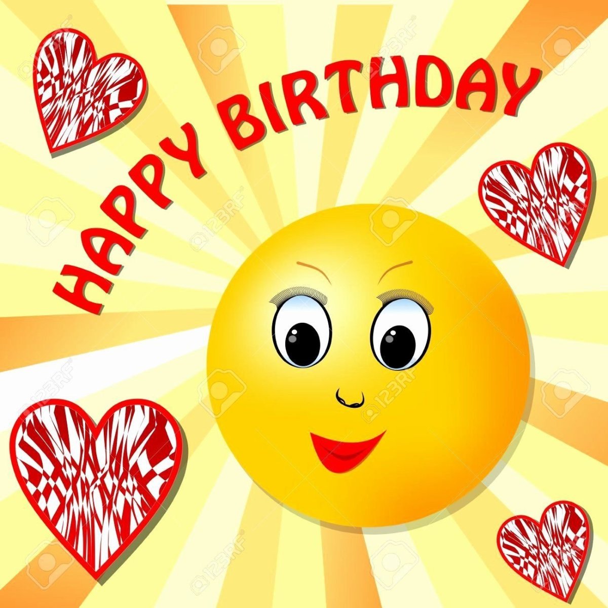 Плакат поздравляем с днем рождения