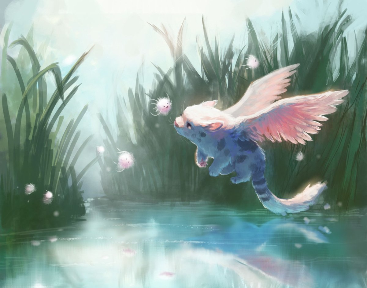 Существо света фэнтези