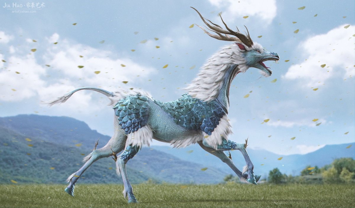 Фамильяр волк Кицунэ