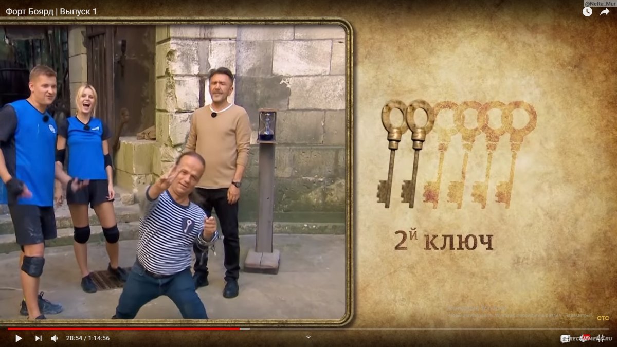 Ведущий Форт Боярд 2000х