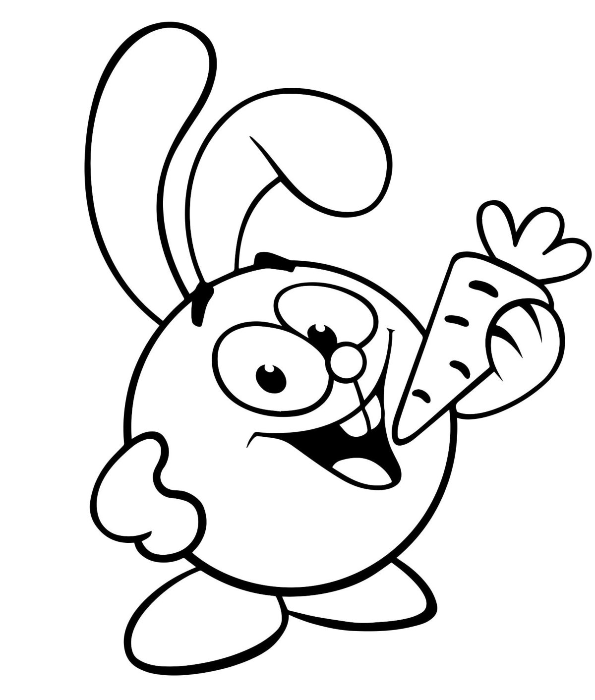 Смешарики панди сзади