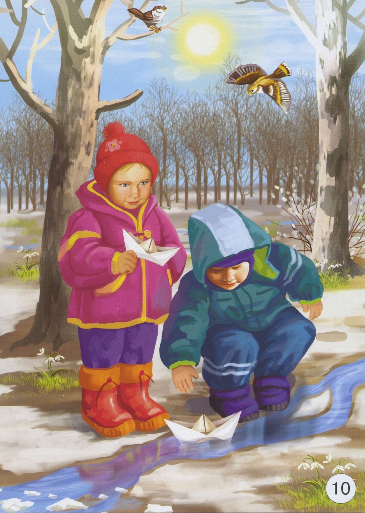 Зима для детей дошкольного возраста