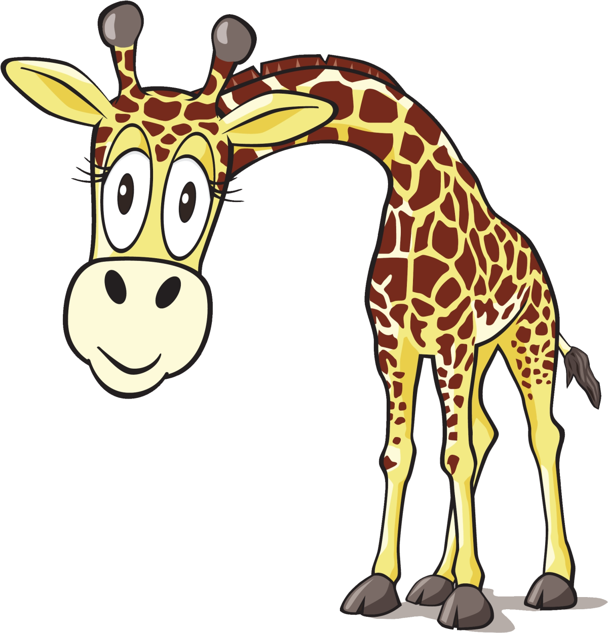 Жирафик из мультика