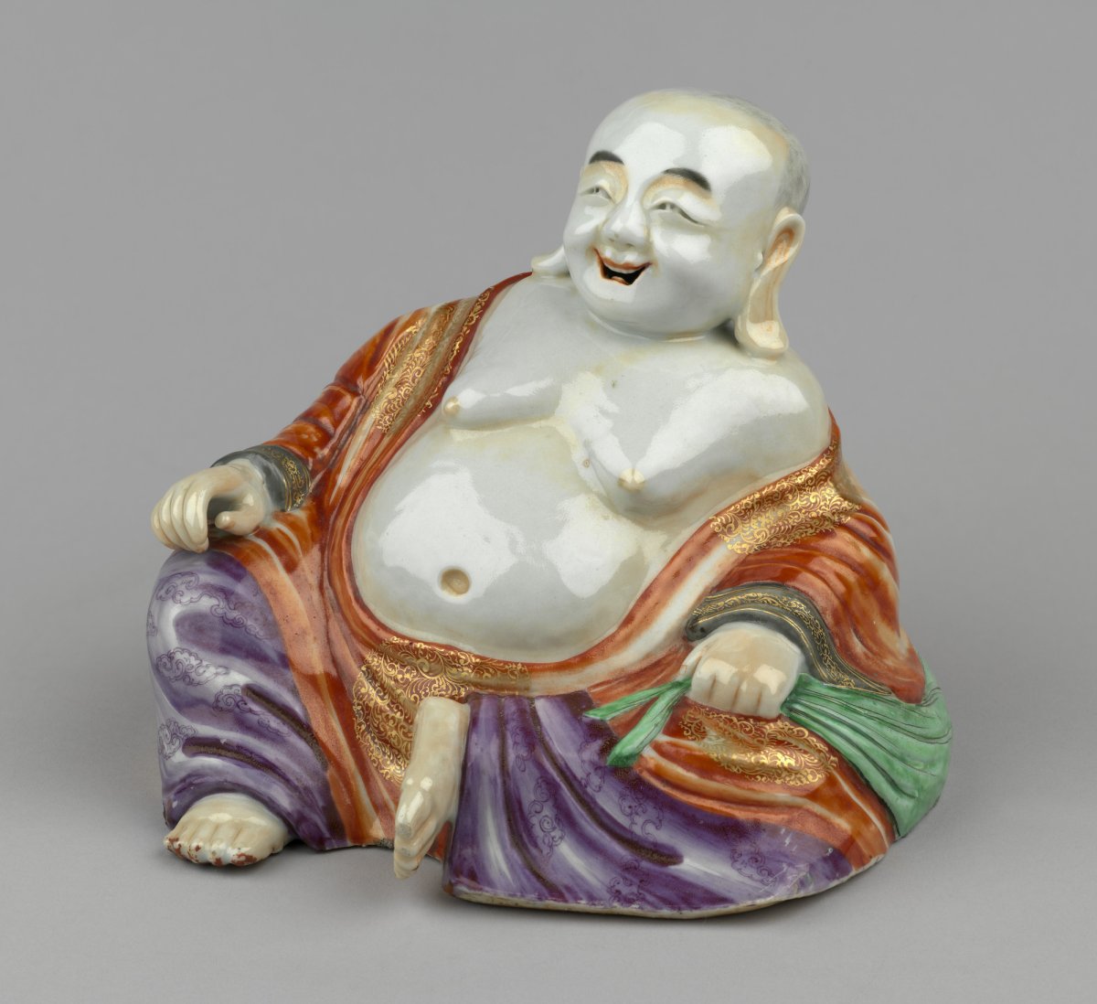 Статуя Толстого Будды