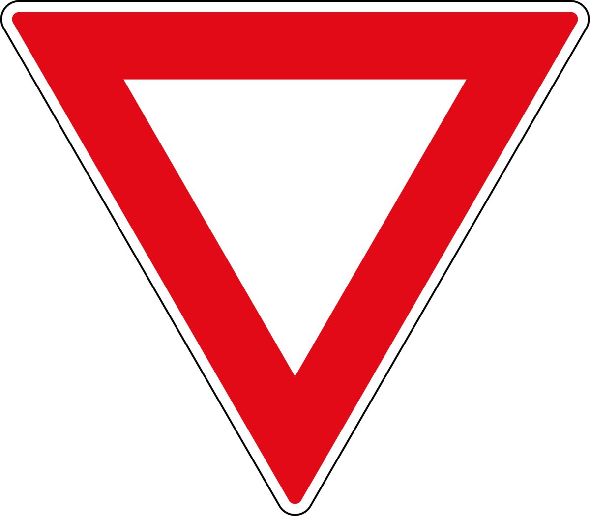 Знак Уступи дорогу