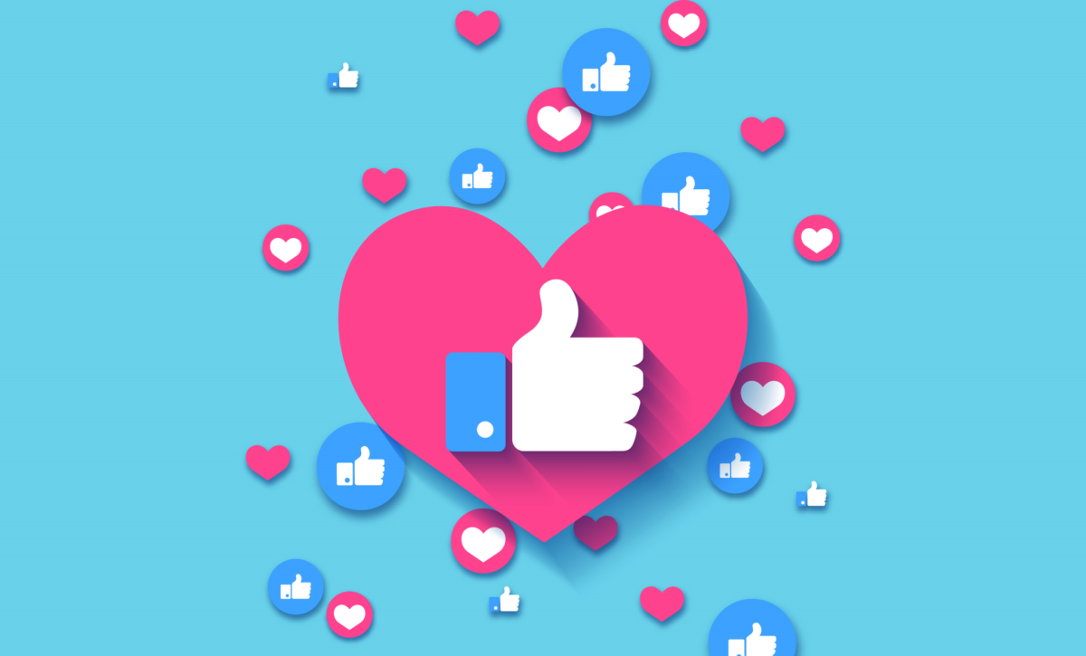 Лайк сердечко