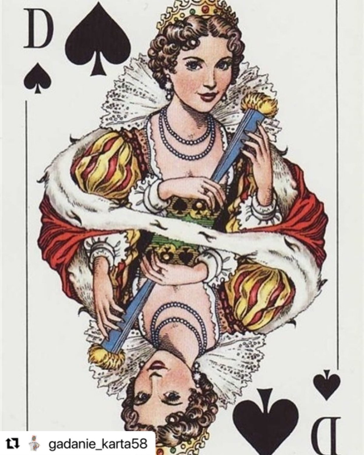 Татуировка карта Король