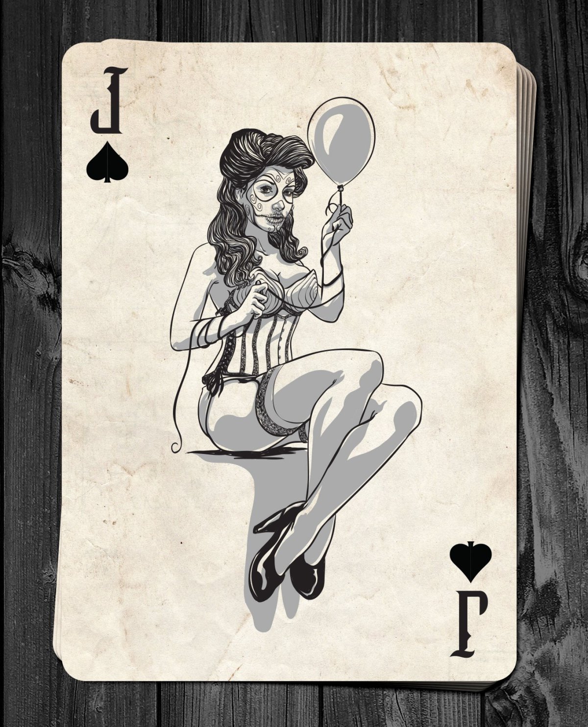 Пиковая дама карта