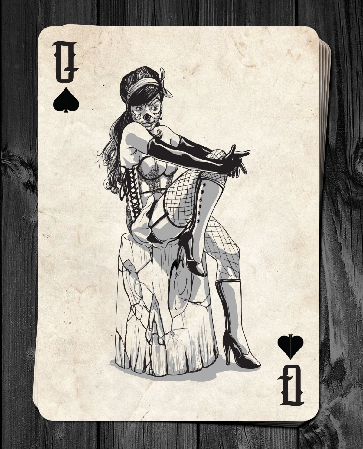 Пиковая дама карта