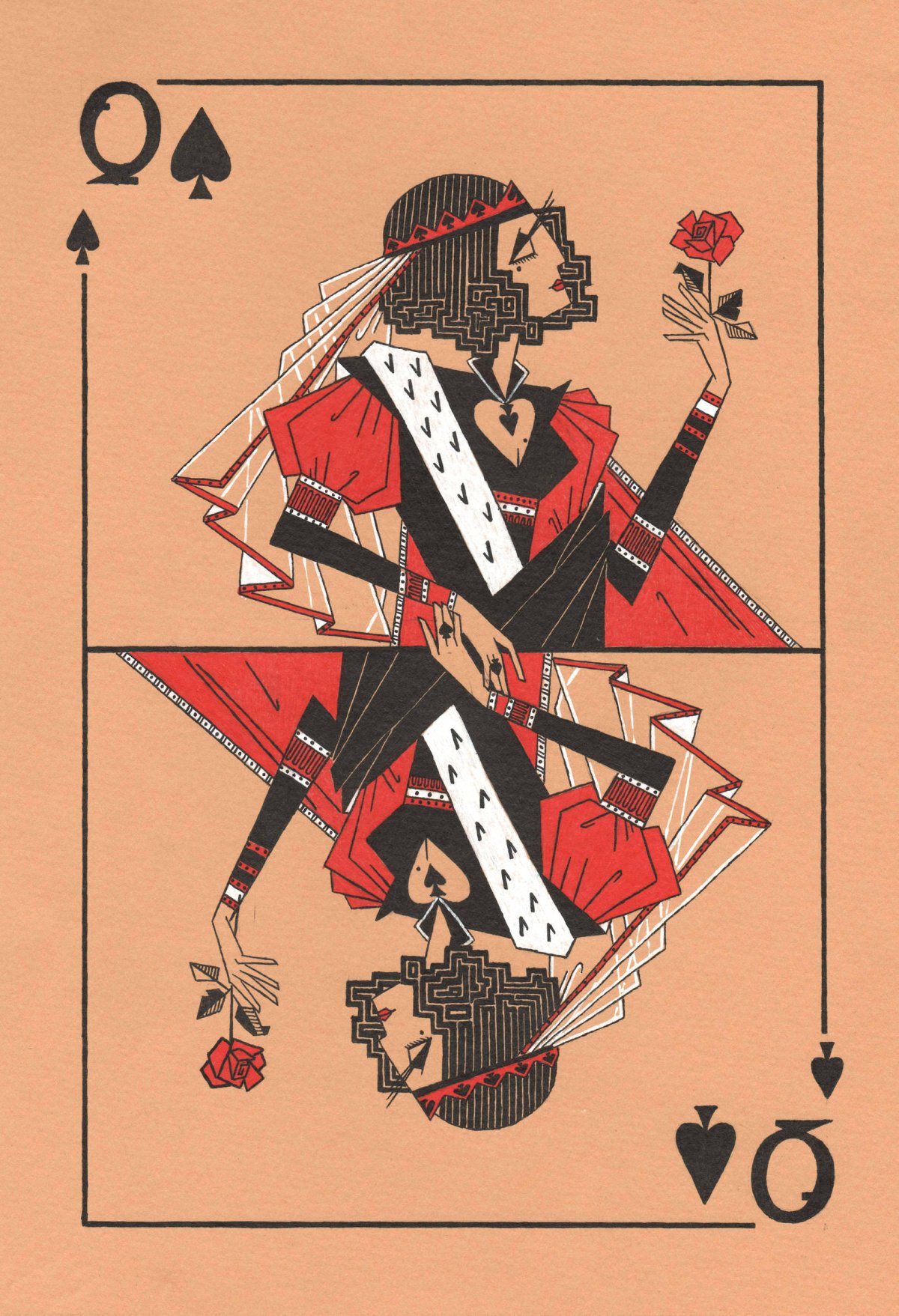 Пиковая дама карта Игральная