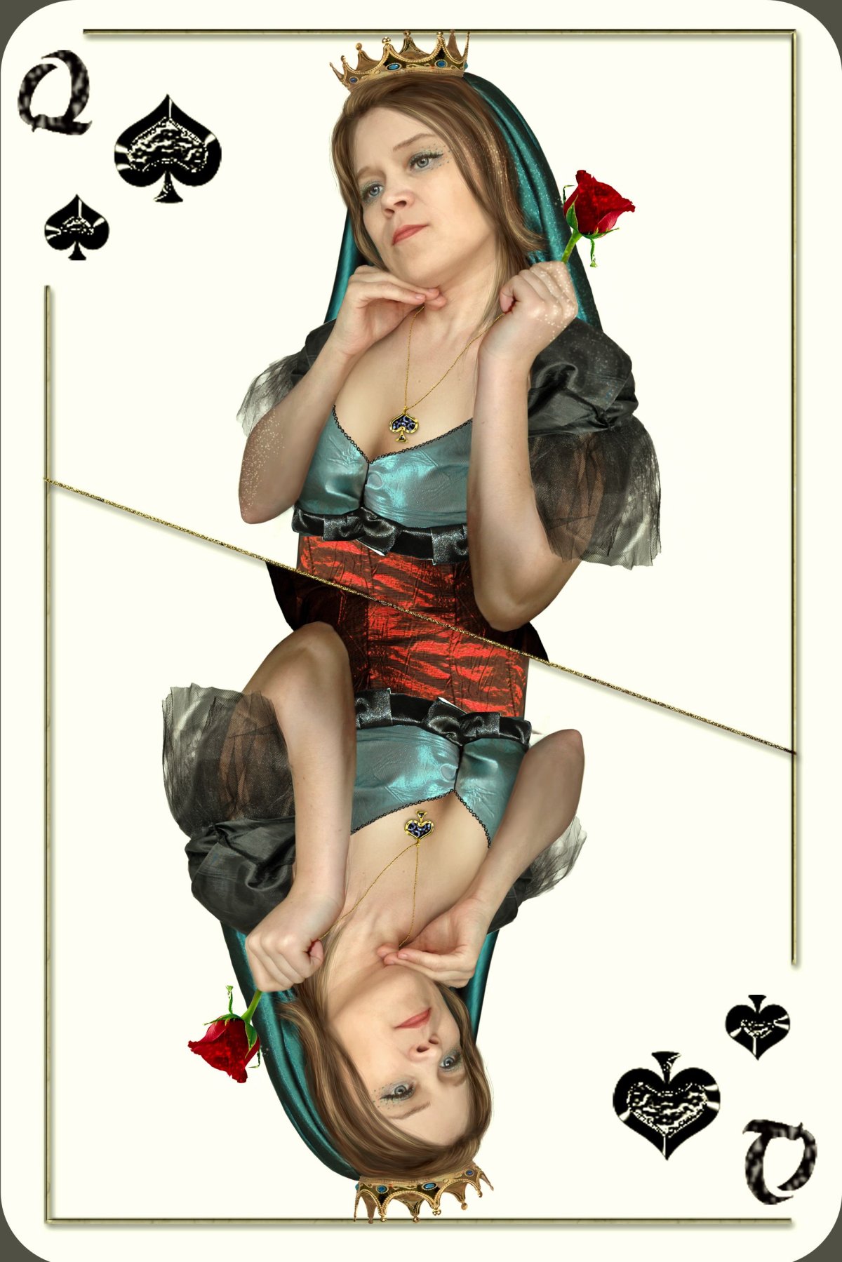 Игральные карты чб