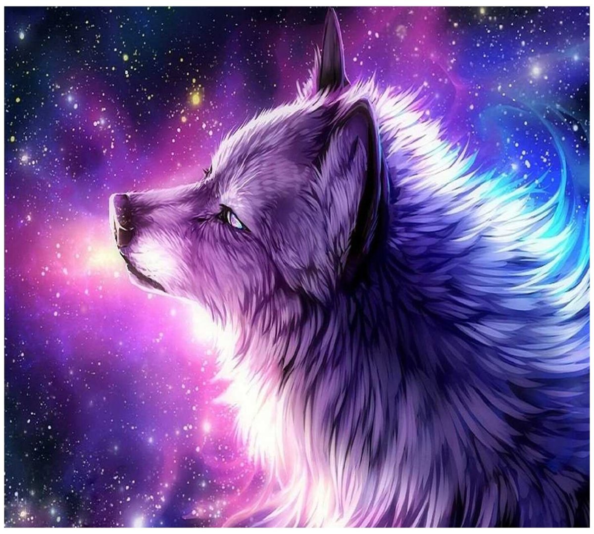 Фиолетовый волк