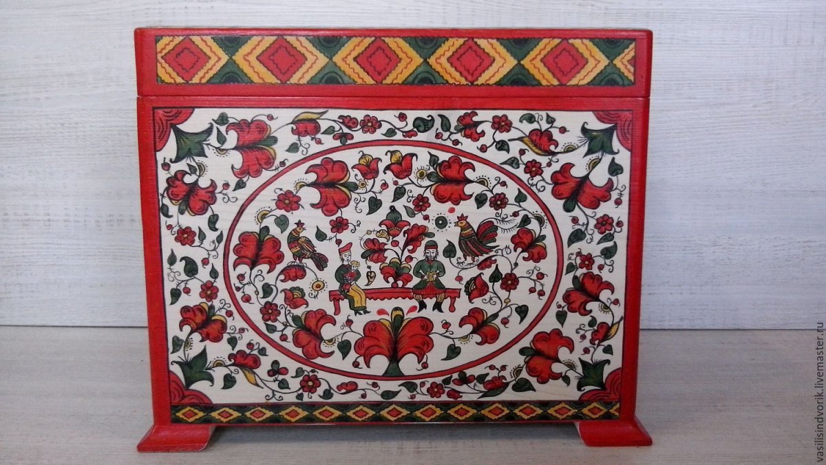 Росписи Северной Двины пермогорская