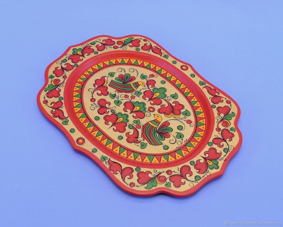 Расписной ковер рисунок