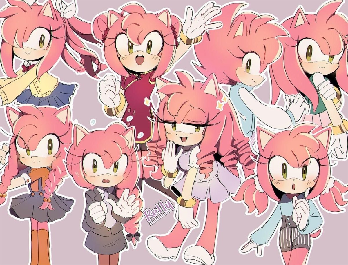 Эми Роуз из Соника 18