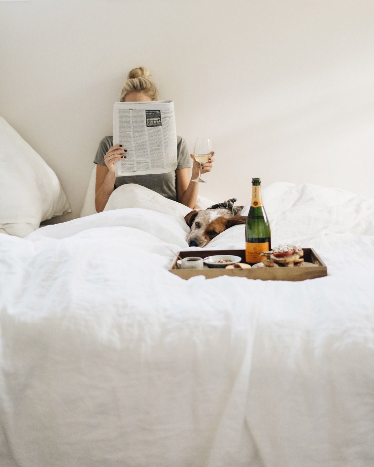 Ленивое утро в постели