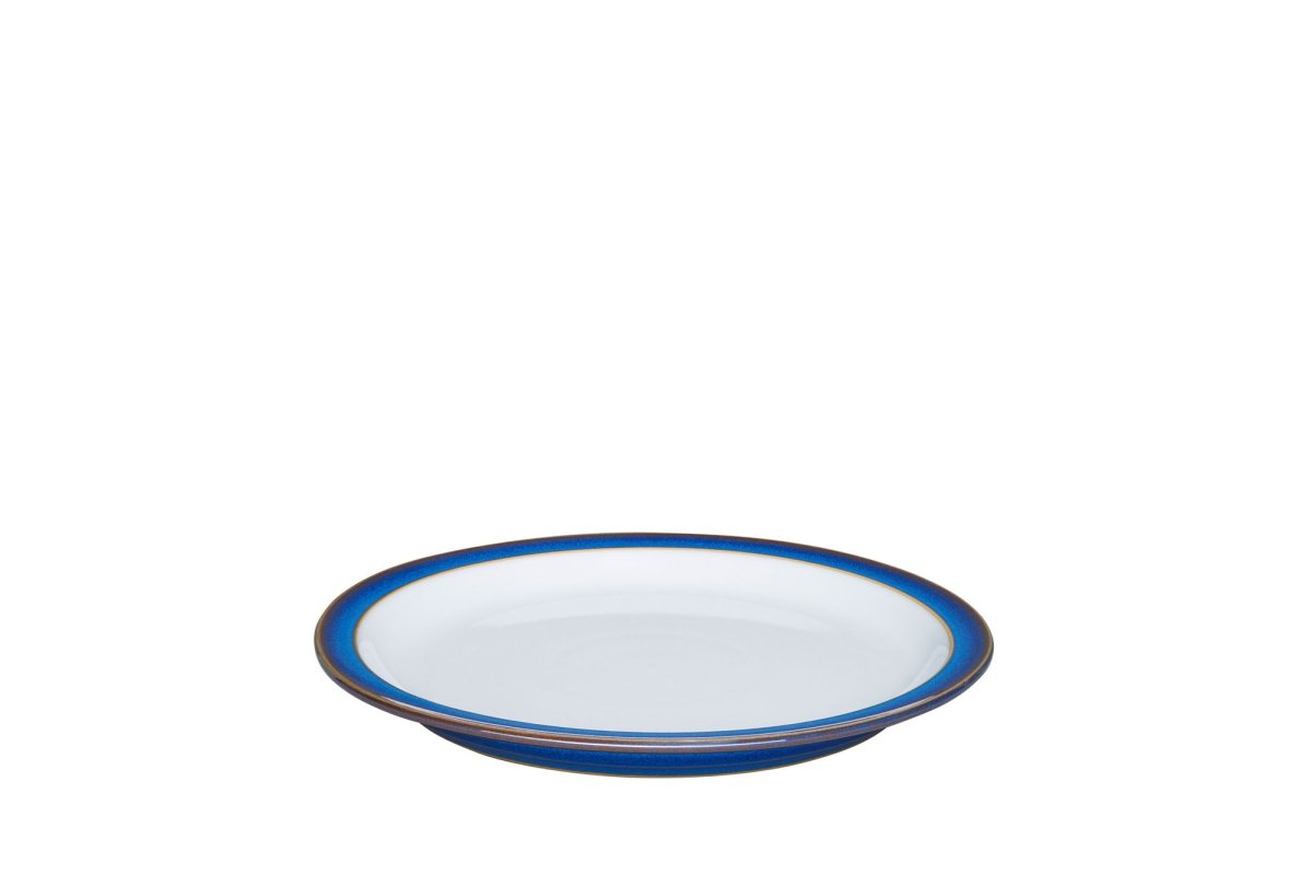 Тарелочка с голубой каемочкой