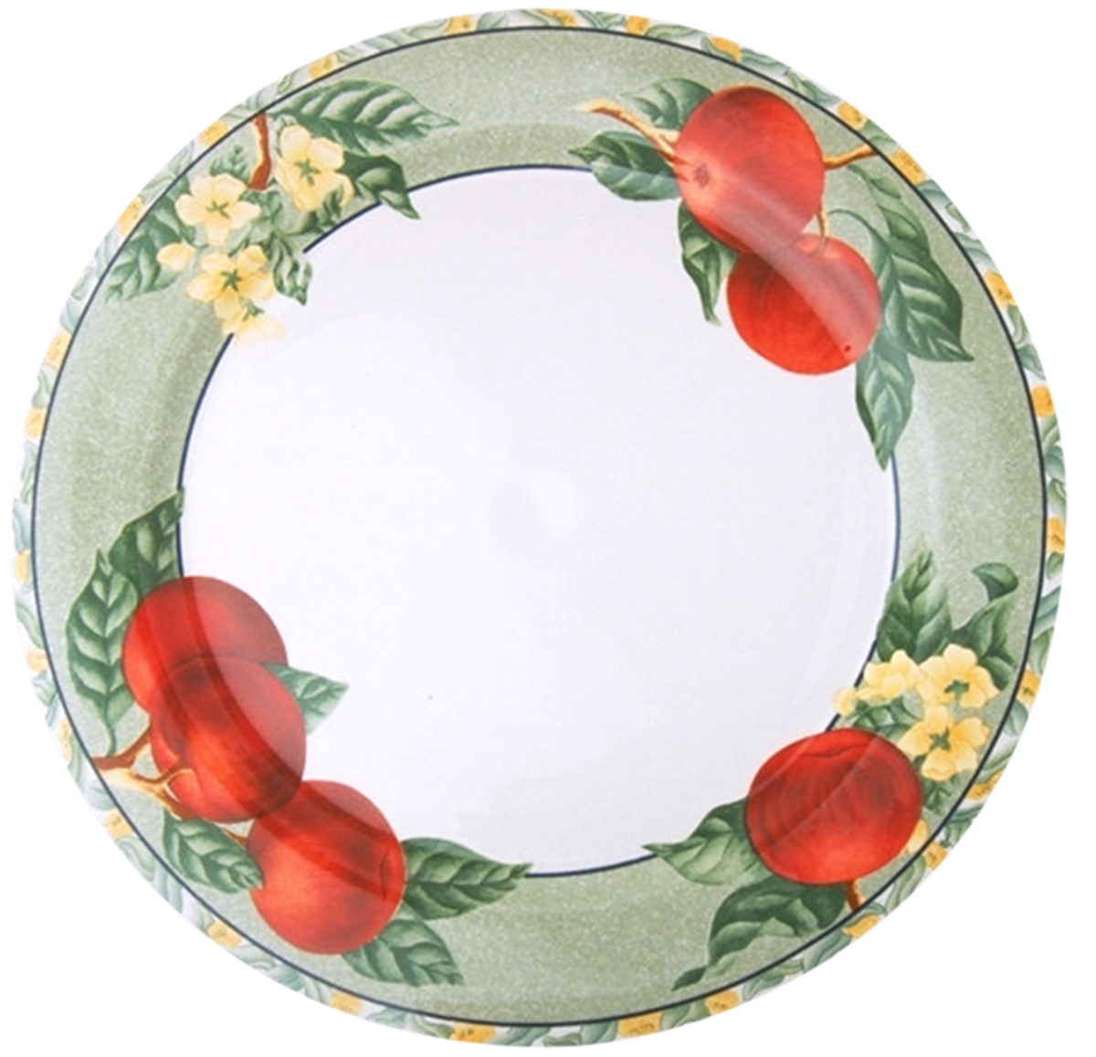 Тарелка на прозрачном фоне