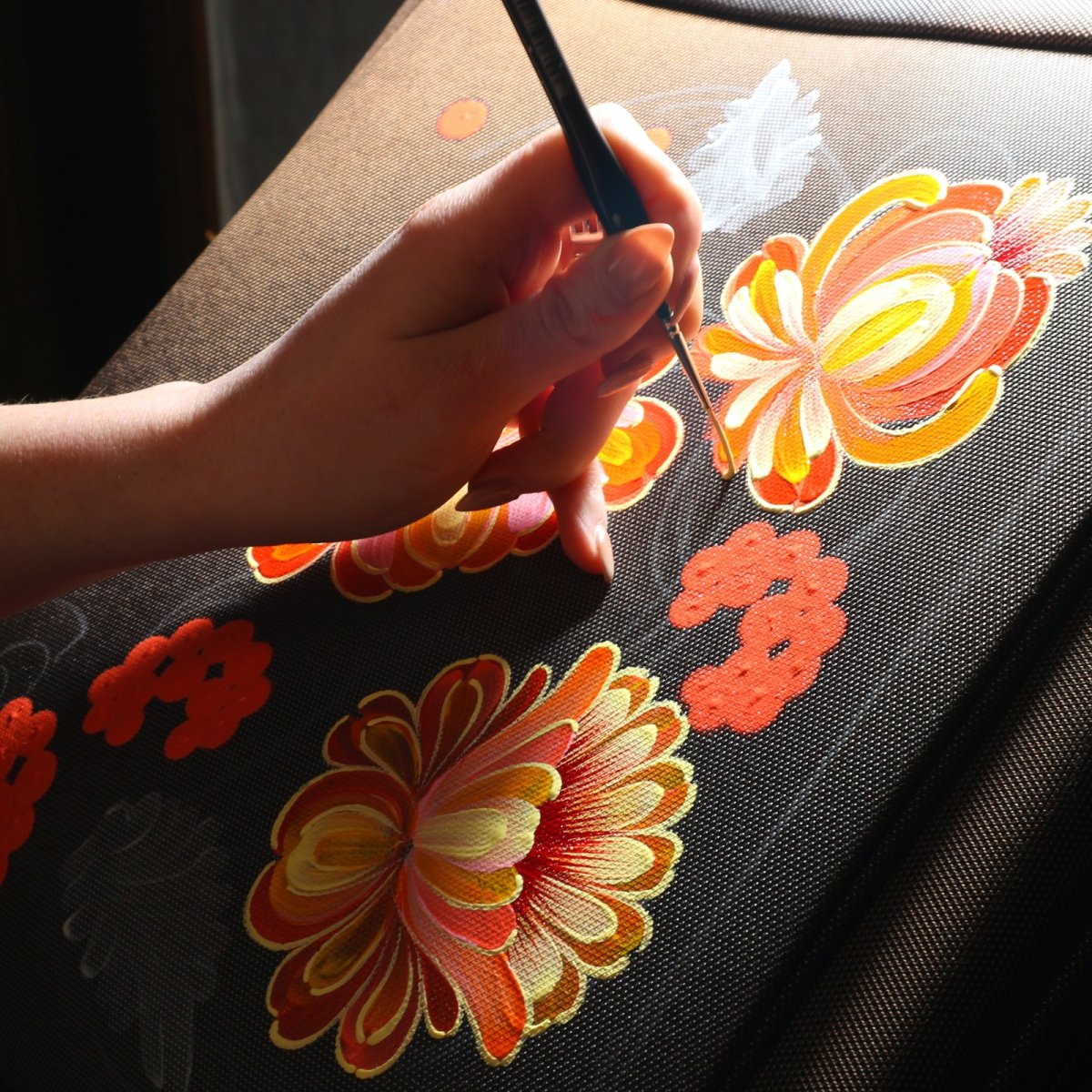 Петриковская роспись Статива