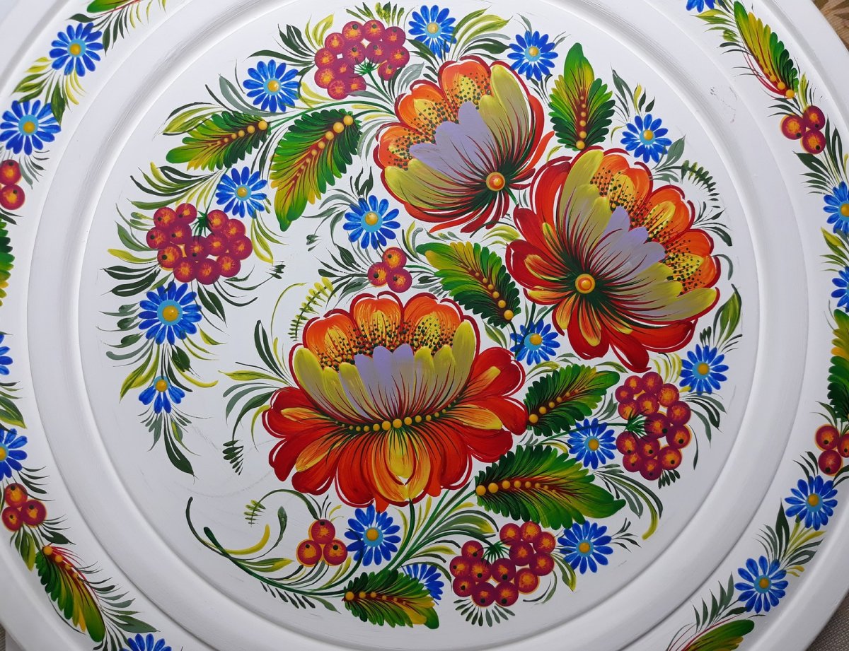 Цибулька Петриковская роспись