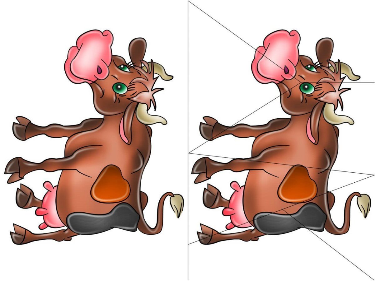 Домашние животные пазлы для детей