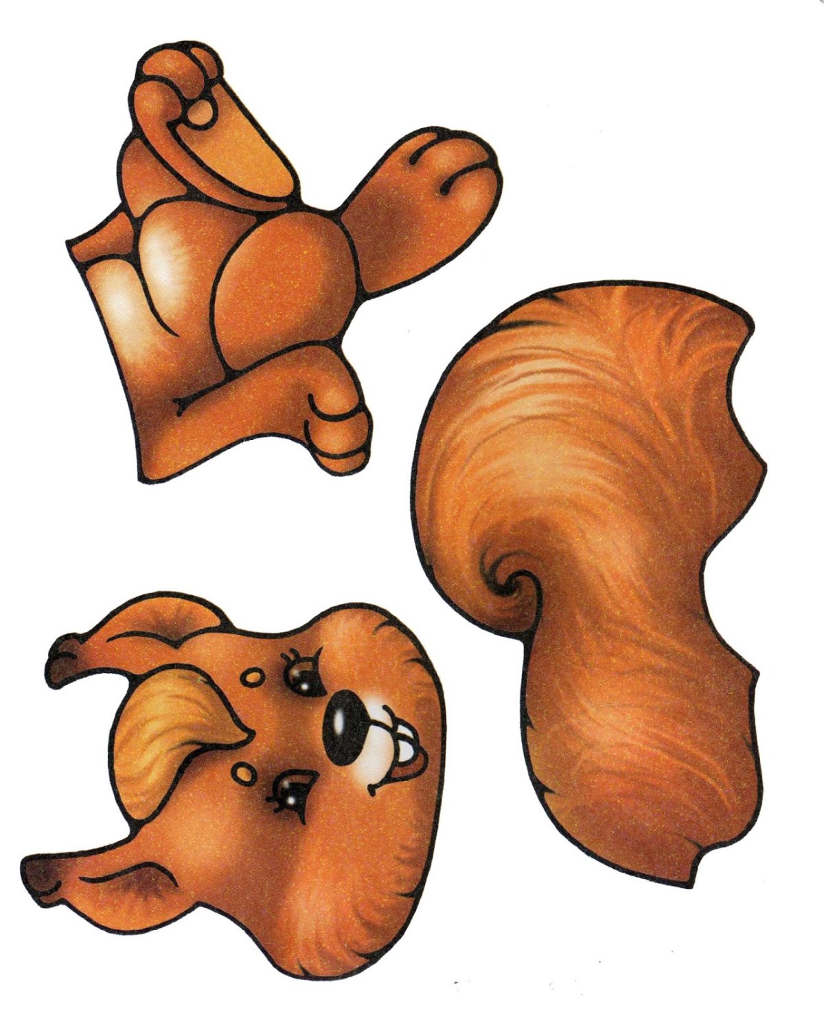 Животные аппликация для детей