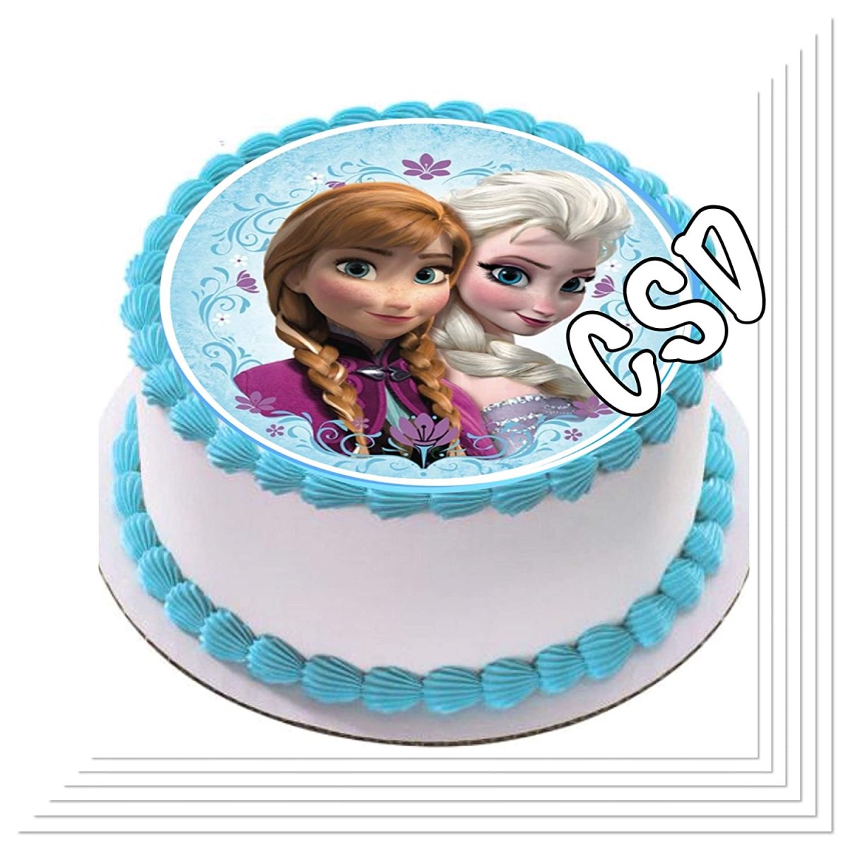 Торт Эльза Анна и Олаф