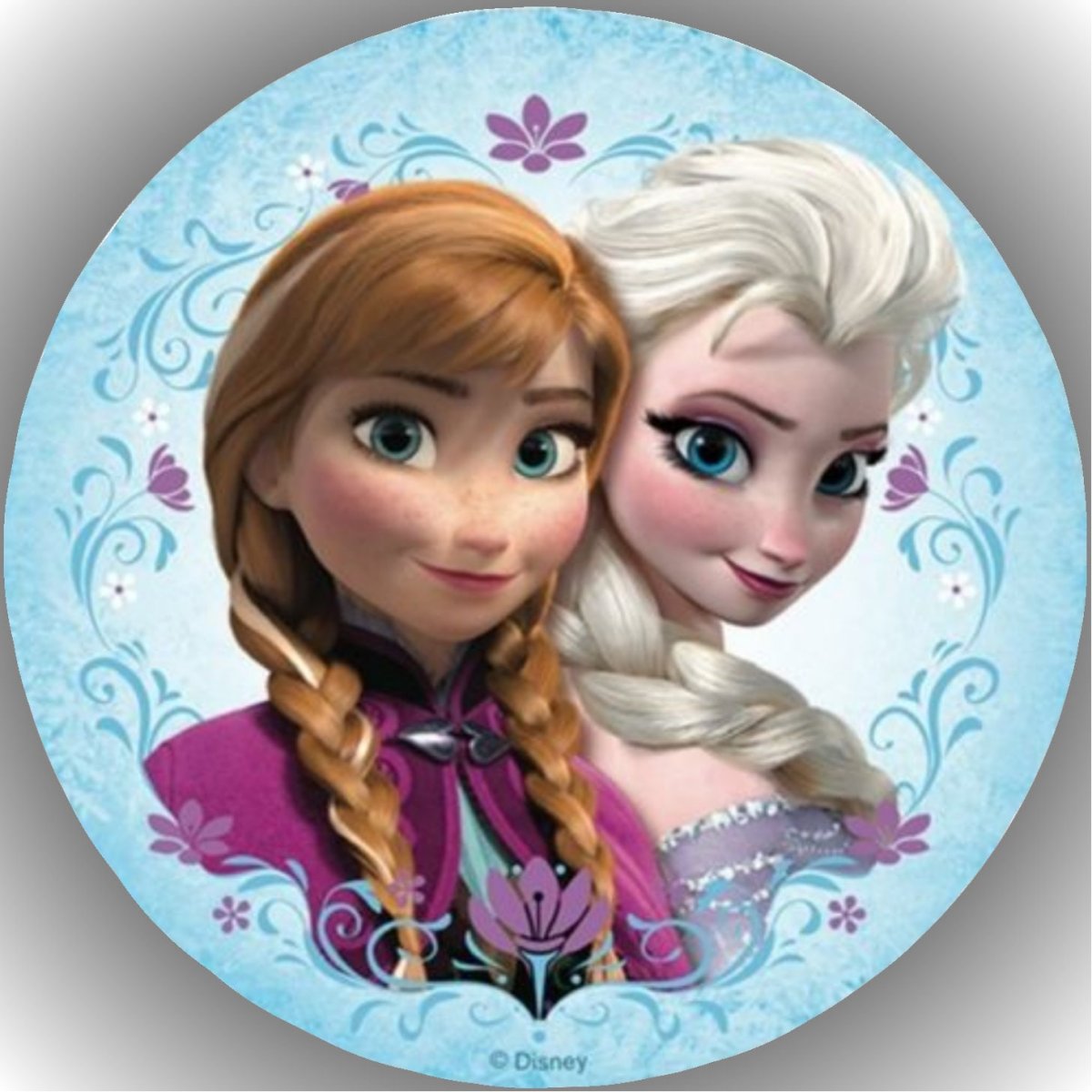 Холодное сердце Анна и Эльза в сердце